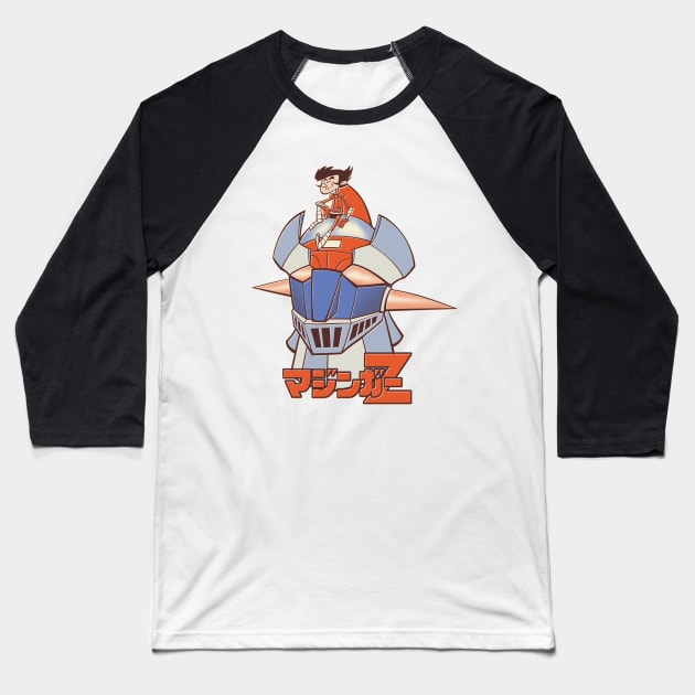 Mazinger Z Baseball T-Shirt by Fritsch